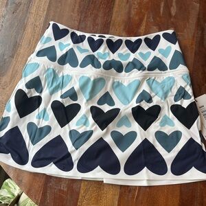 NWT Urban Savage skirt - size small, blue hearts